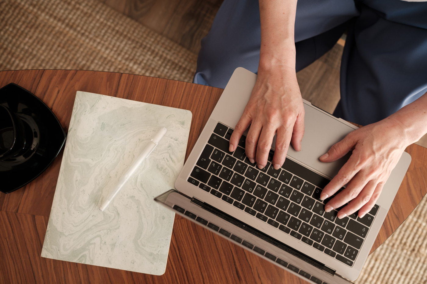Therapist Having an Online Therapy Session
